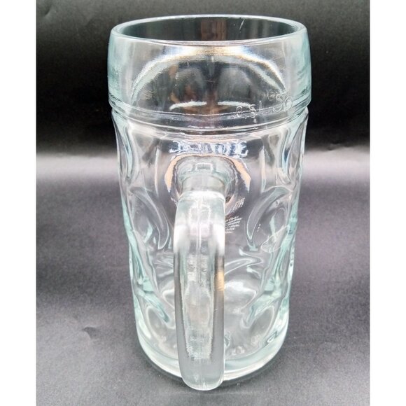 Samuel Adams Octoberfest Glass Beer Stein Mug with Handle 1L Vintage Barware 6.5 - Picture 8 of 16